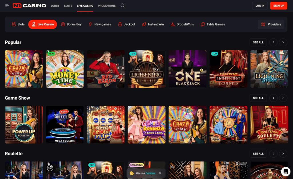 N1 Casino Spielbibliothek