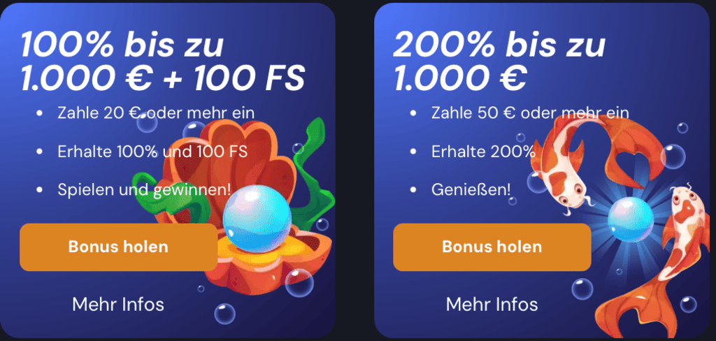 Slotozen Casino Willkommensbonus