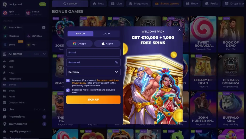 corgi slot registration