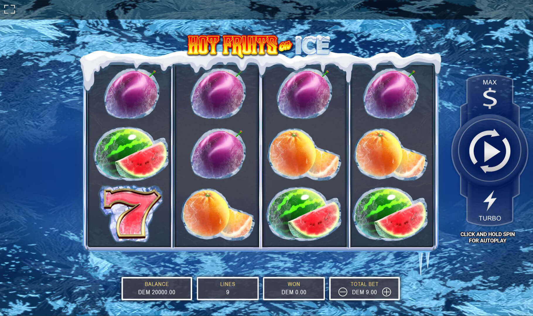 Hot Fruits on Ice Freispiele